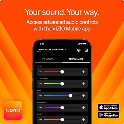 VIZIO - 2.0 Soundbar W/ Dolby Atmos, DTS:X - Black - Bellso