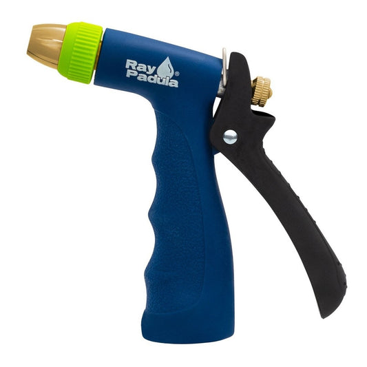 Ray Padula Adjustable Rear Trigger Metal Nozzle: Leakproof, Weatherproof, 3 Spray Patterns