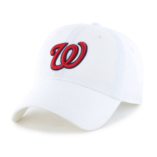 MLB Washington Nationals White Clean up Hat - Bellso