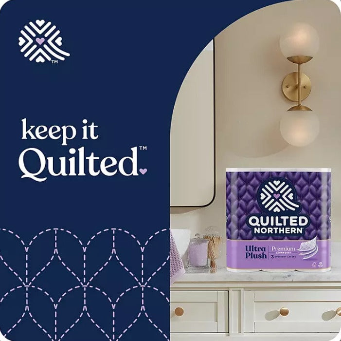 Quilted Northern Ultra Plush Toilet Paper (255 Sheets/Roll  36 Rolls) - Bellso