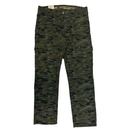 Lee Men Regular Fit Cargo Pant Camo  40x32 - Bellso