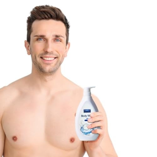 Simply BodyCare - Moisturizing Natural Body Wash with Pump for Men & Women - for Body Odor & Hygiene - Ultimate Skin Cleanser - Long-Lasting Freshness - Bellso