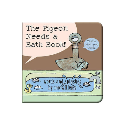 The Pigeon Needs a Bath Book!, by Mo Willems - Bellso