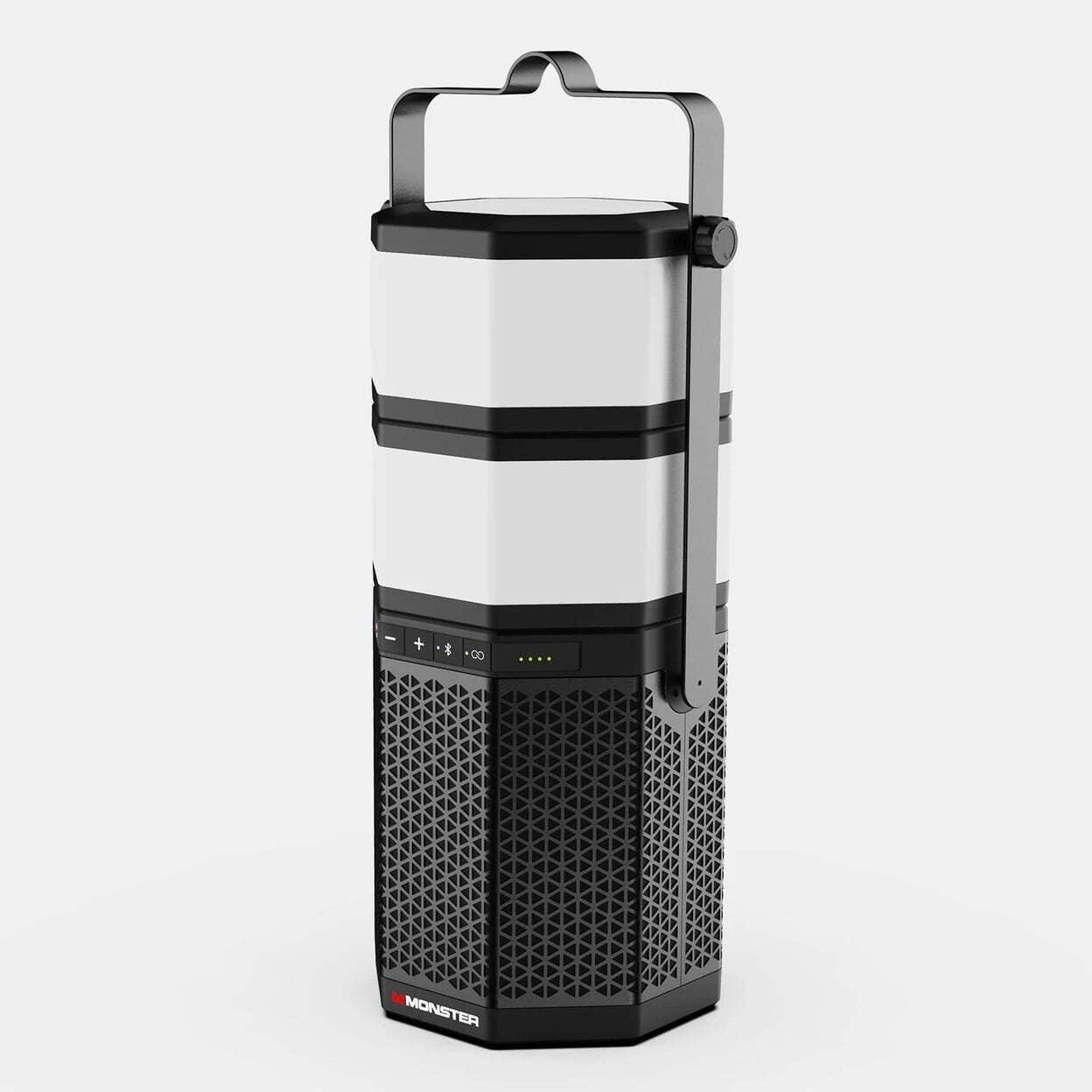Monster Luna Portable Bluetooth Speaker with Detachable LED Lights - Bellso