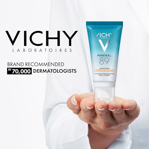 Vichy Mineral 89 72H Hydrating Chemical Sunscreen SPF 30 (1.69 Fl. Oz.)