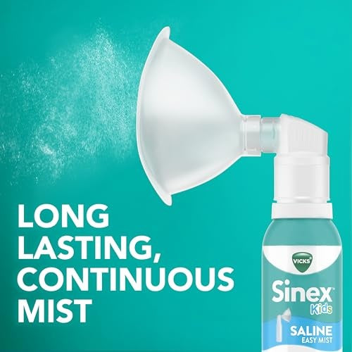 Vicks Sinex Kids Saline Easy Mist Kit, 1.7 OZ - Bellso