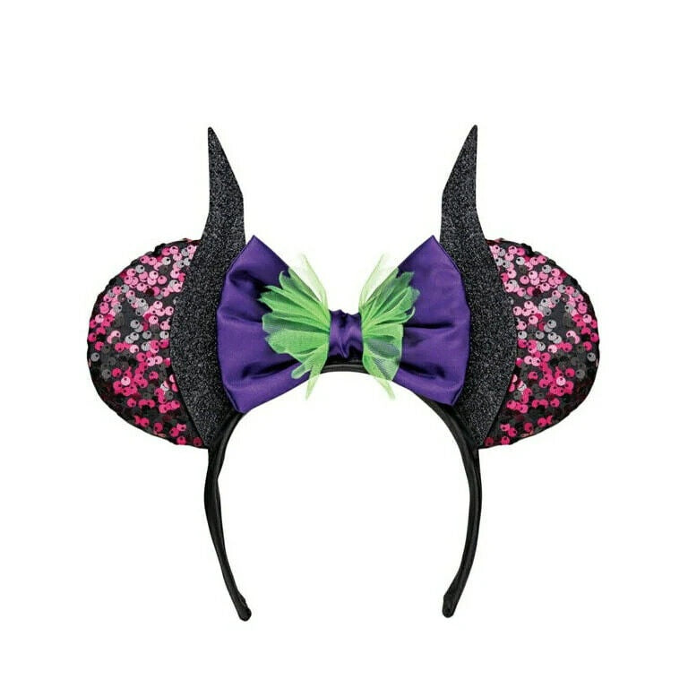 Disney 100 Mouse Ears VILLAINS Headband 5 Pk Ursula Queen Maleficent Cruella - Bellso