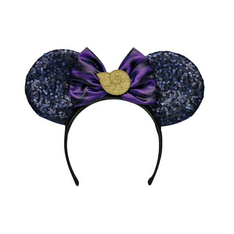 Disney 100 Mouse Ears VILLAINS Headband 5 Pk Ursula Queen Maleficent Cruella - Bellso