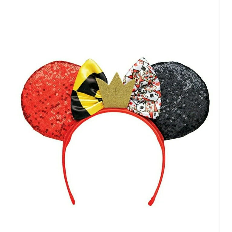 Disney 100 Mouse Ears VILLAINS Headband 5 Pk Ursula Queen Maleficent Cruella - Bellso