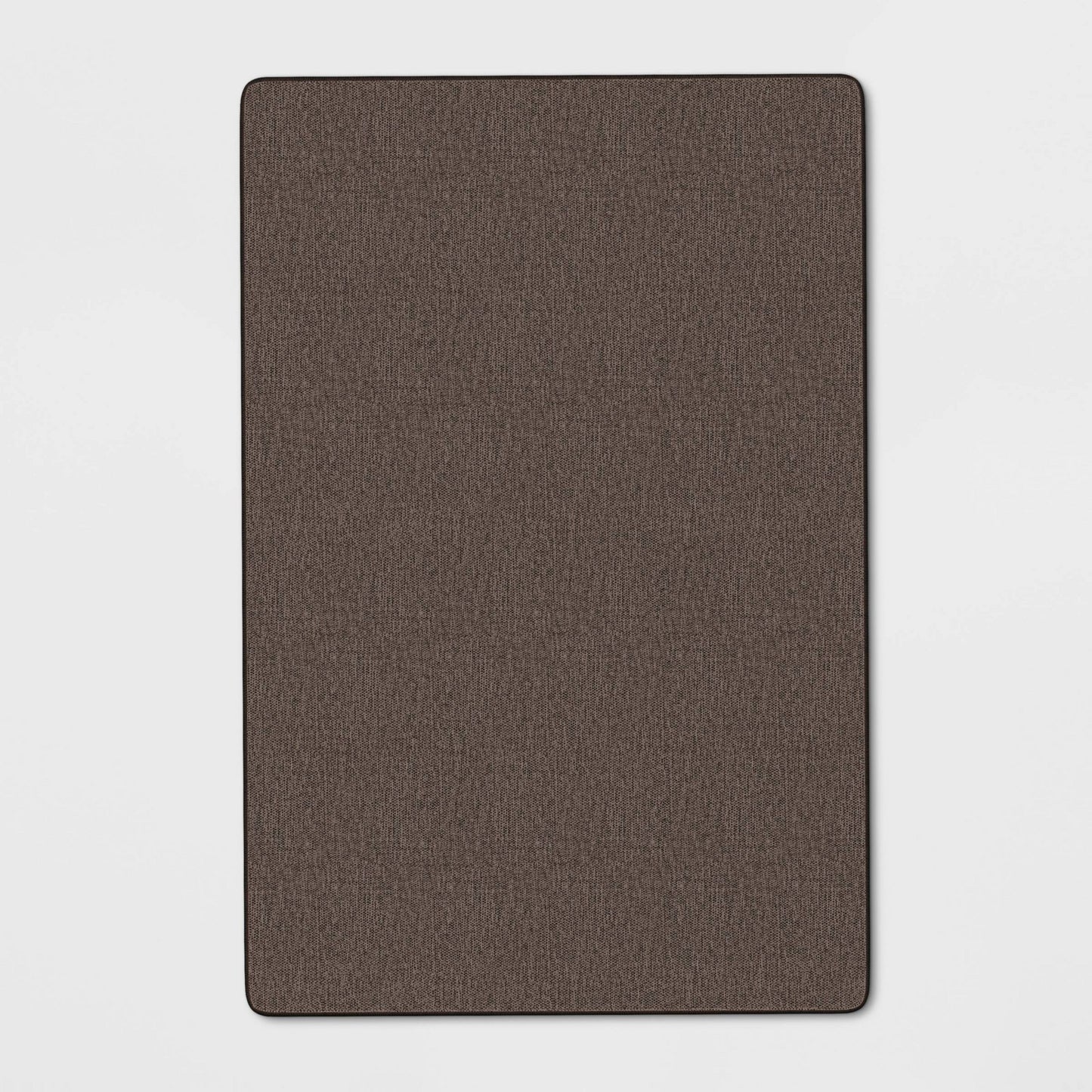 2'x3' Solid Utility Accent Rug Black - Threshold™ - Bellso