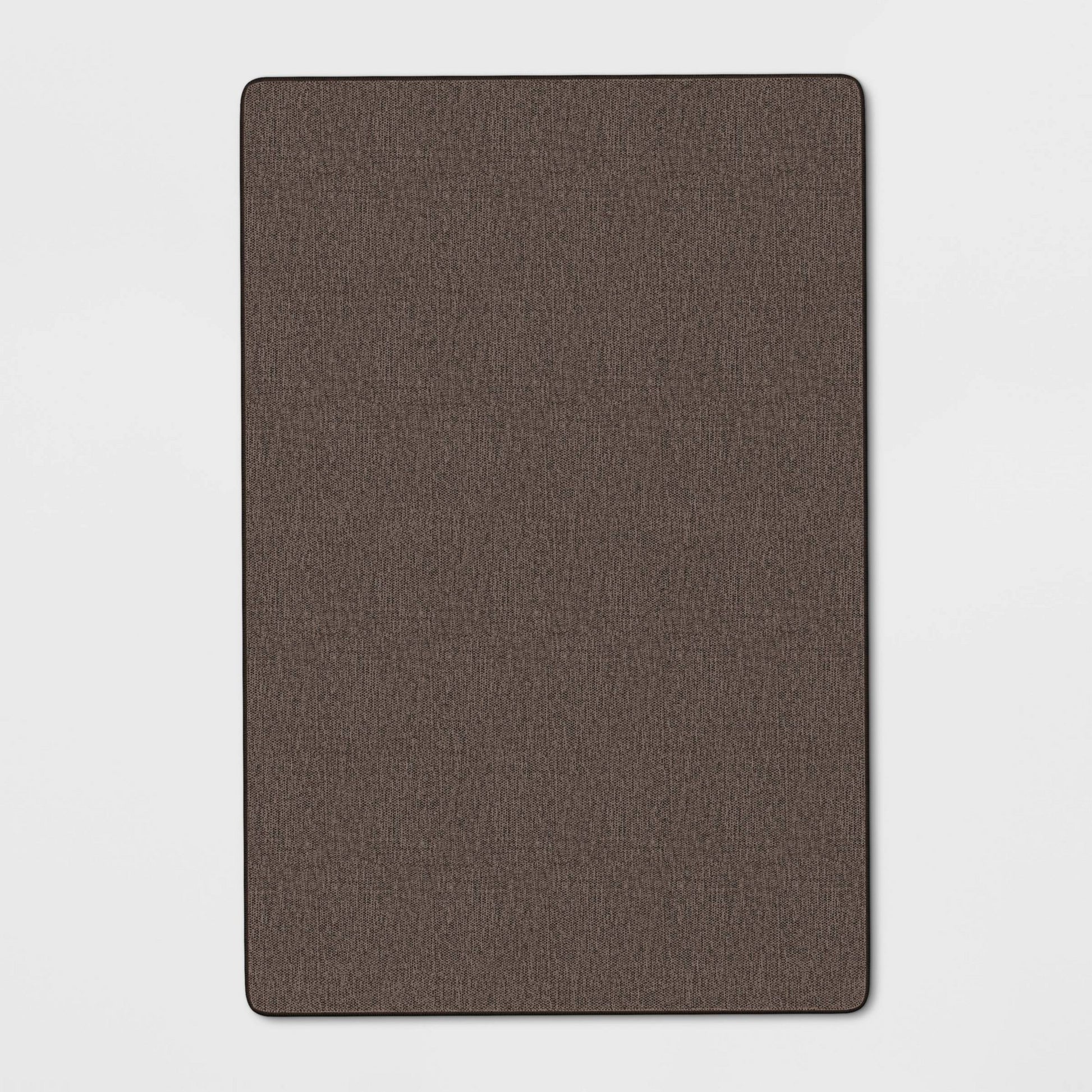 2'x3' Solid Utility Accent Rug Black - Threshold™ - Bellso