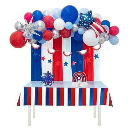 Unbranded Stars & Stripes Patriotic Party Decorating Kit - Bellso
