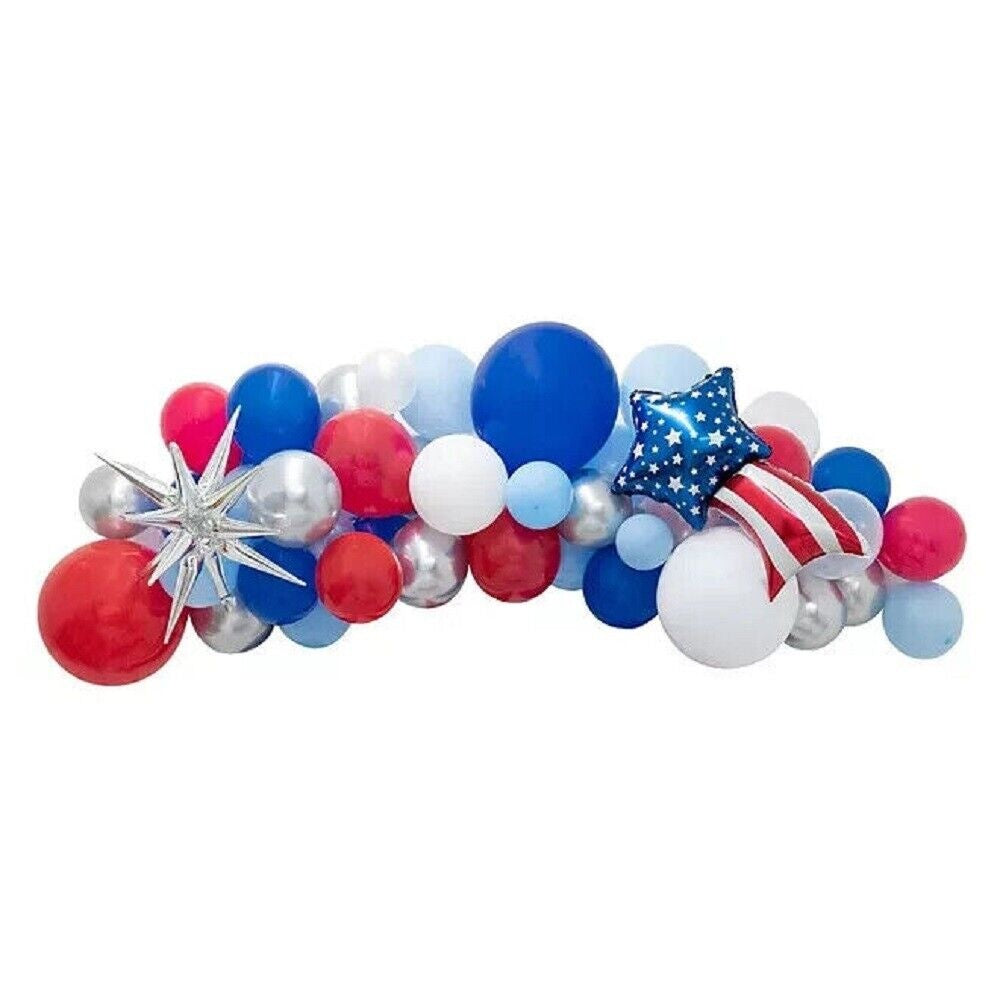 Unbranded Stars & Stripes Patriotic Party Decorating Kit - Bellso