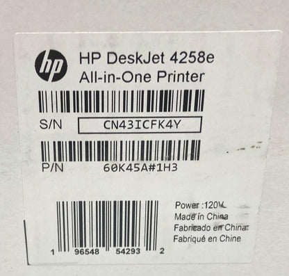 HP DeskJet All-in-One Printer with $25 Instant Ink Card