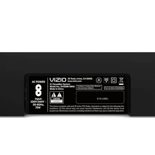 VIZIO 5.1 SOUNDBAR