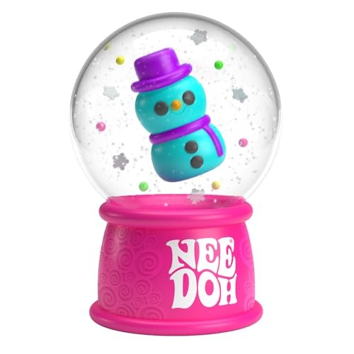 Needoh Squish N' Snow Globe - Mind & Body for Ages 3 to 12 - Fat Brain Toys - Bellso