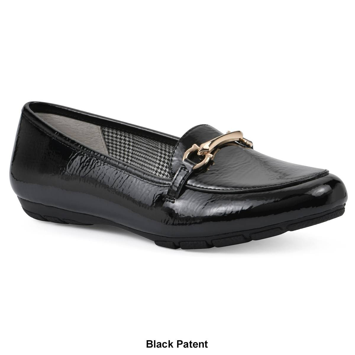 Cliffs by White Mountain Women's Glowing Loafers - Navy Patent - Bellso