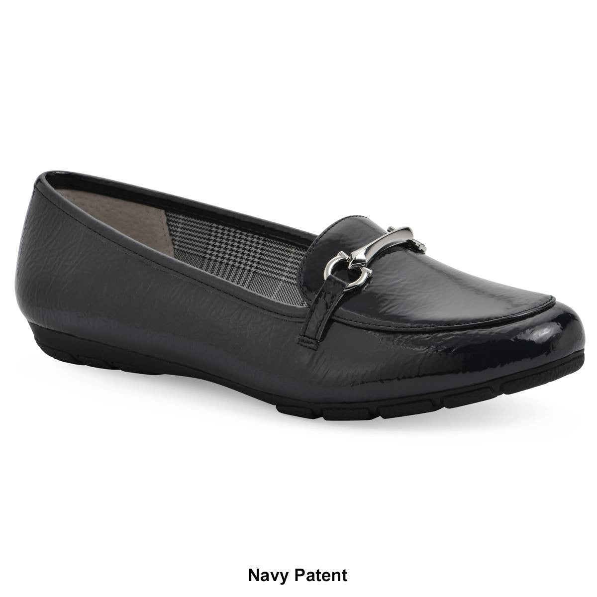 Cliffs by White Mountain Women's Glowing Loafers - Navy Patent - Bellso