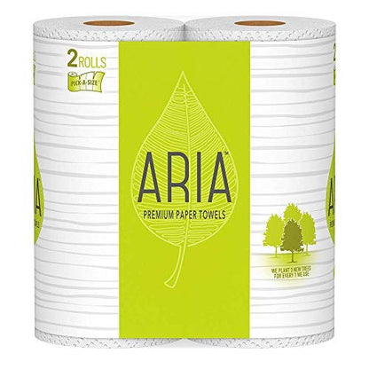 Aria, Earth Friendly Paper Towels, 2-Count - Bellso
