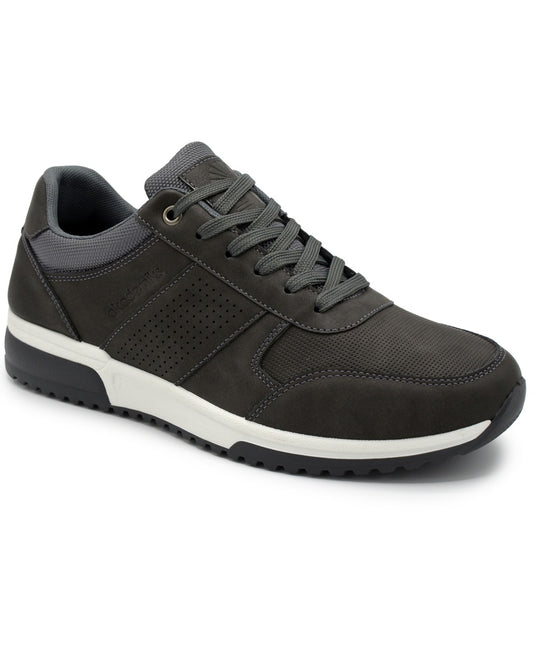Akademiks Men's Point 2.0 Court Sneakers - Grey 11M - Bellso