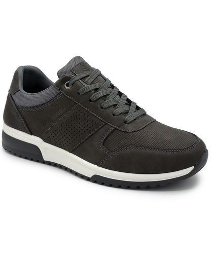 Akademiks Men's Point 2.0 Court Sneakers - Grey 11M - Bellso