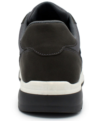Akademiks Men's Point 2.0 Court Sneakers - Grey 11M - Bellso