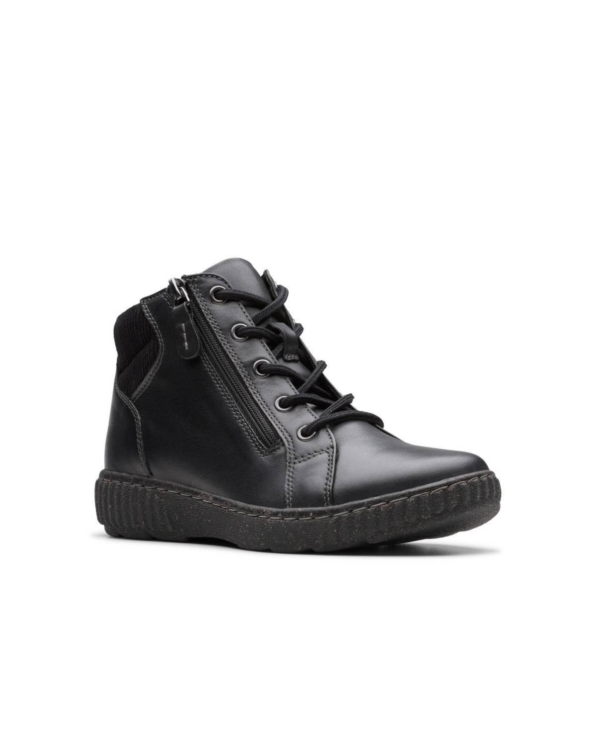 Clarks Womens Caroline Park Flat Heel Chelsea Boots, 11 Medium, Black - Bellso