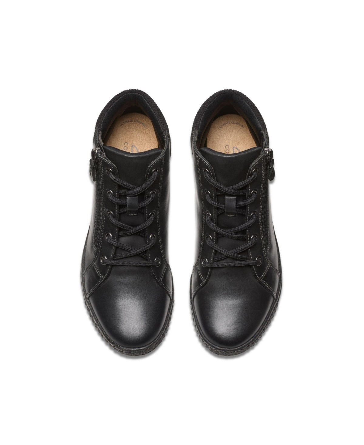 Clarks Womens Caroline Park Flat Heel Chelsea Boots, 11 Medium, Black - Bellso