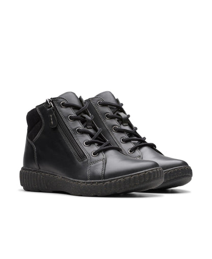 Clarks Womens Caroline Park Flat Heel Chelsea Boots, 11 Medium, Black - Bellso