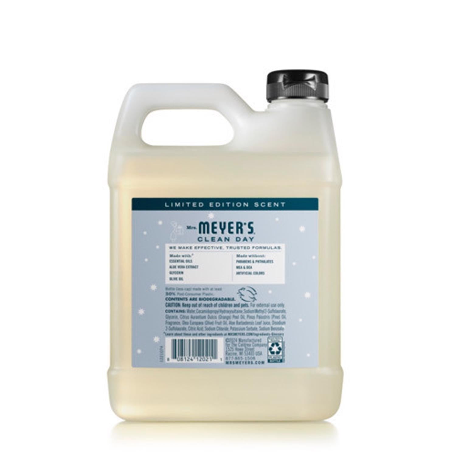 Mrs. Meyer S Clean Day Snowdrop Scent Hand Cleaner Refill 33 Fl. Oz - Bellso