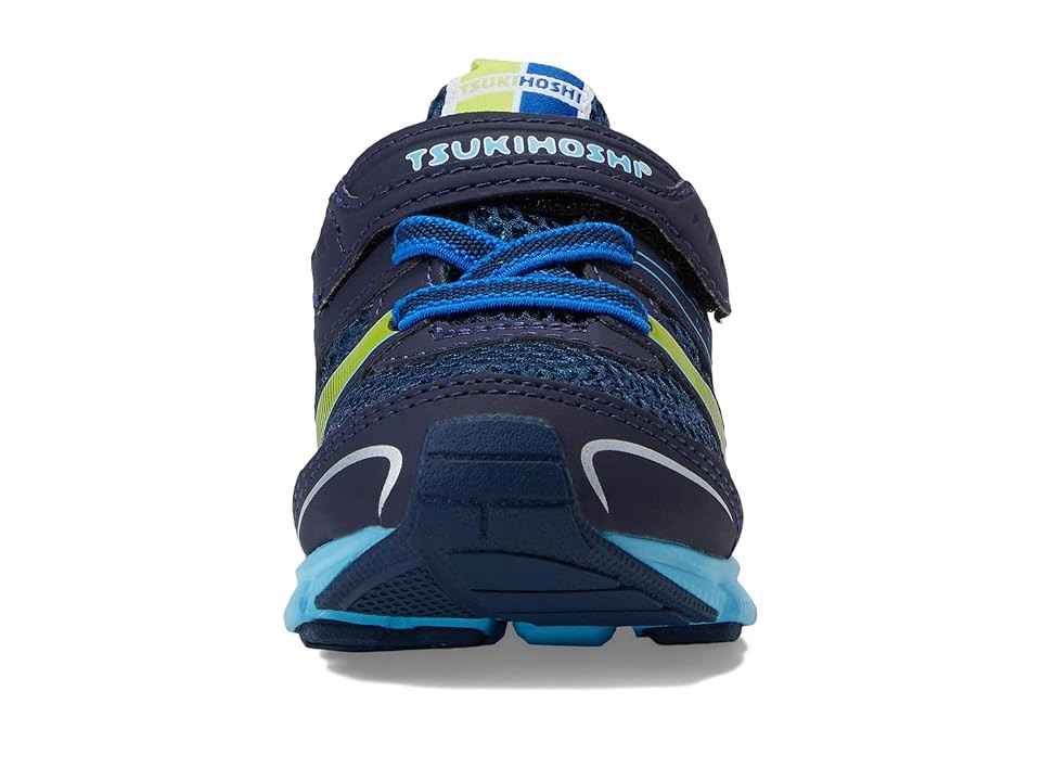 Tsukihoshi Kids Velocity (Toddler/Little Kid) Boys Shoes Navy/Sky : 9.5 Toddler M, Manmade/Fabric - Bellso