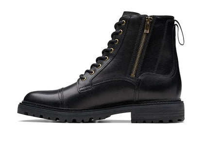 Clarks Clarkridge Hi (Black Leather) Men's Boots 12 M - Bellso
