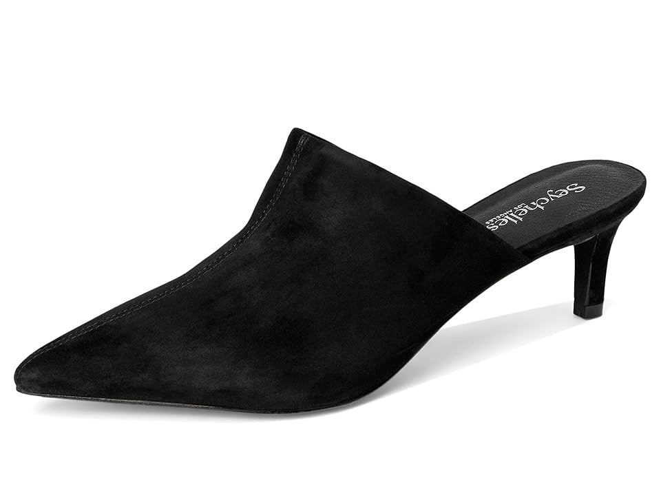 Seychelles Obsession High Women's Heels Black : 10 M, Suede - Bellso