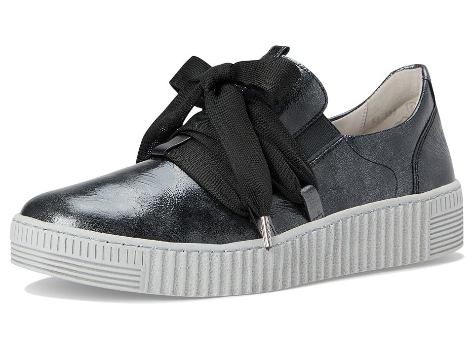 Gabor Gabor 53.333 Women's Shoes Argento : UK 6 (US Women's 8.5) B - Medium, Lace/Leather - Bellso