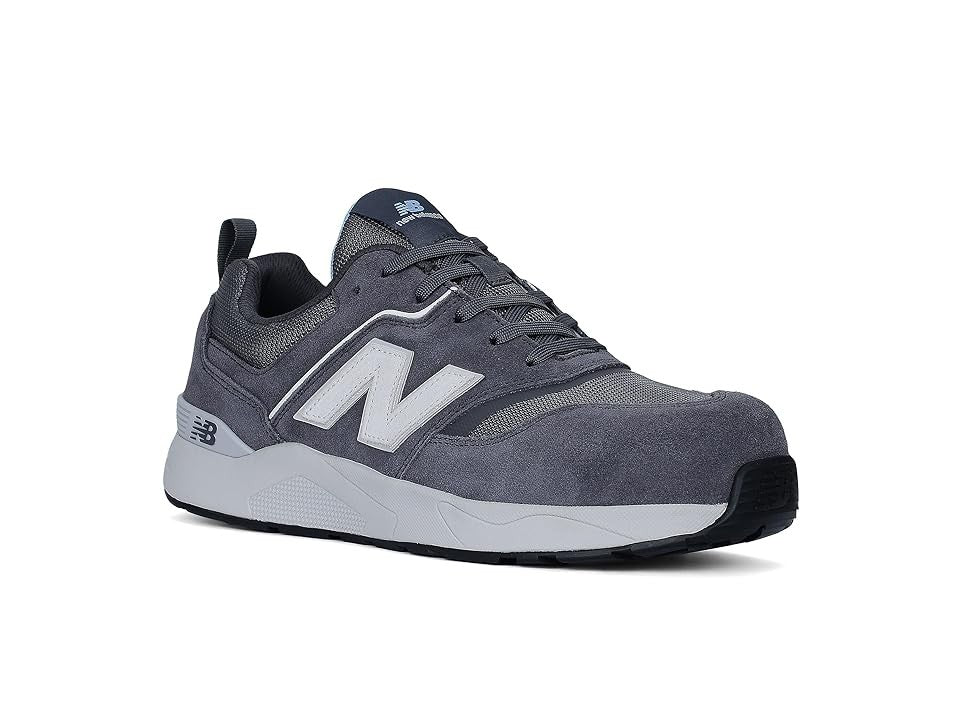 New Balance Work & Safety Elite Lite Women's Lace up Casual Shoes Grey : 9.5 D - Wide, Leather/Rubber - Bellso