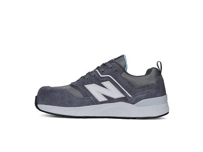 New Balance Work & Safety Elite Lite Women's Lace up Casual Shoes Grey : 9.5 D - Wide, Leather/Rubber - Bellso