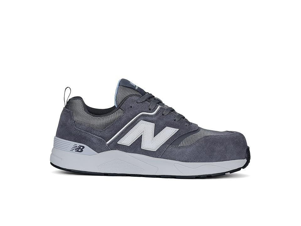 New Balance Work & Safety Elite Lite Women's Lace up Casual Shoes Grey : 9.5 D - Wide, Leather/Rubber - Bellso