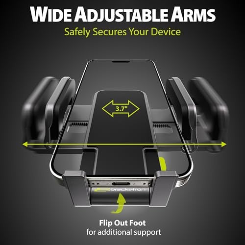 Bracketron TripGrip Dash & Vent Mount: Mobile Device Stand for Cars