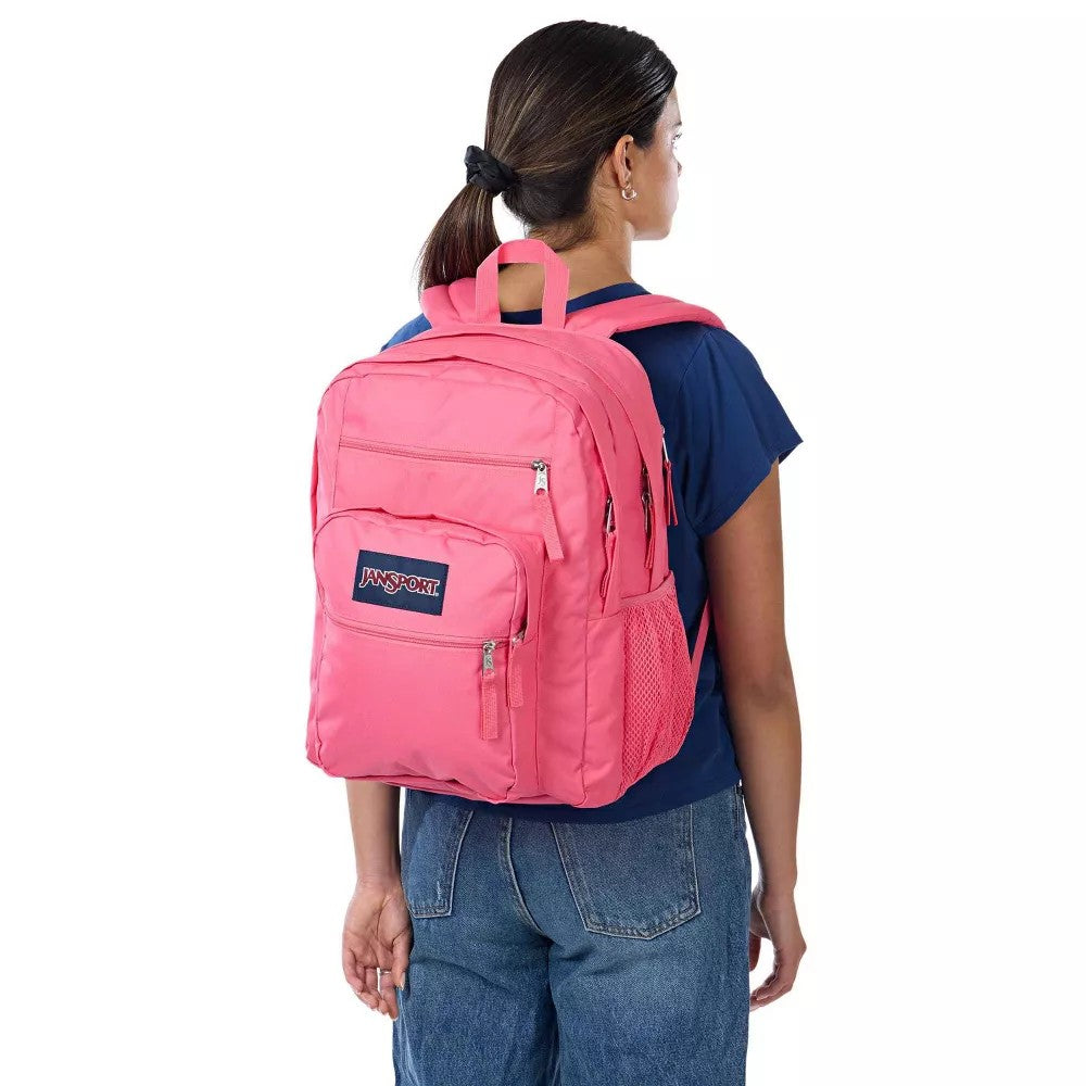 JanSport Big Student 17.5" Backpack - Posh Pink - Bellso