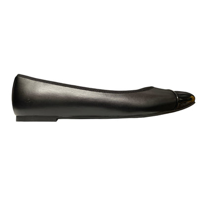 Nine West Teland Women S Captoe Ballet Flat Black 8 - Bellso