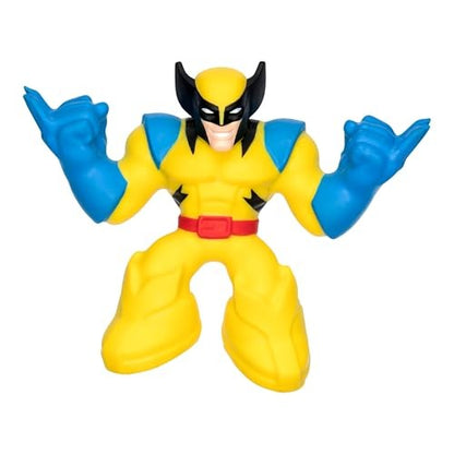 Heroes of Goo Jit Zu Marvel Studios X-Men '97 Wolverine Stretchy Action Figure, with Metallic Rheoscopic X-Gene Filling,Stretch Wolverine up to 3 Time - Bellso