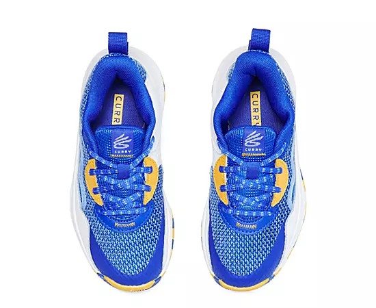 Under Armour Boys Little Kid Curry 3Z 24 Basketball Shoe 2Y - Bellso