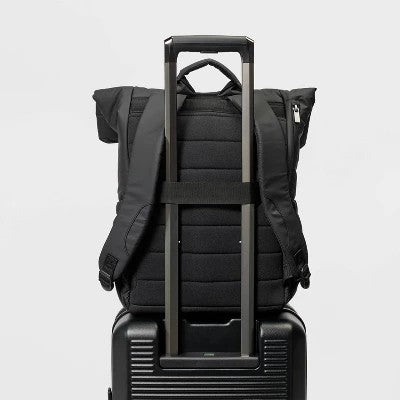 Puffer 16" Backpack Black - Open Story - Bellso