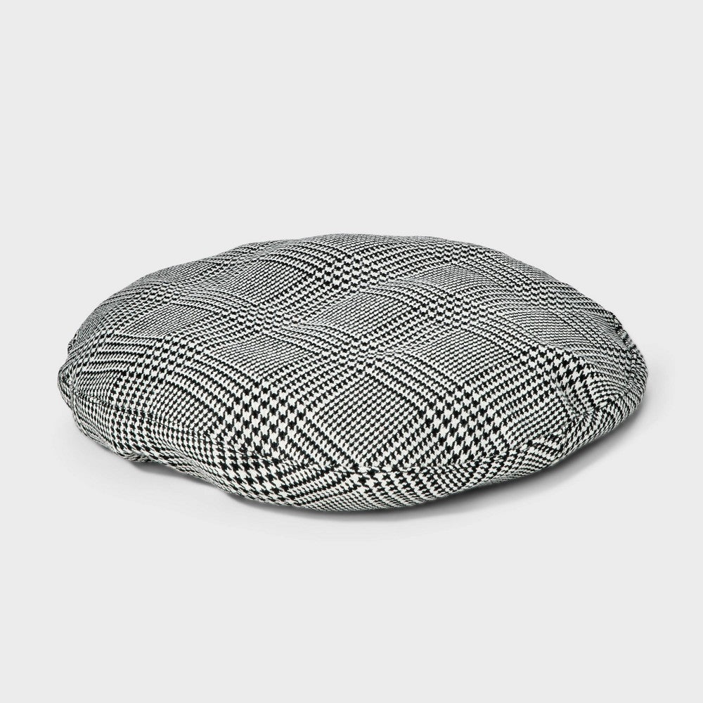 Beret Hat - a New Day Black/White Houndstooth - Bellso