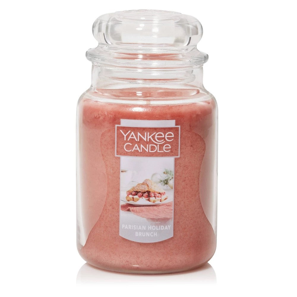 Yankee Candle Parisian Holiday Brunch Original Large Jar Candle, Multi - Bellso