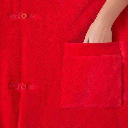 Adult Plush Hooded Blanket: Hello Kitty, Minnie Mouse, Bluey, 43 X 81 Inches - Bellso