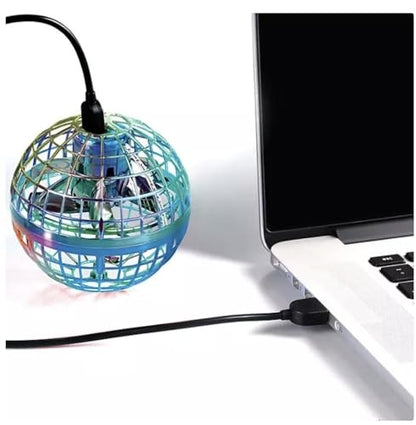 Wonder Sphere Magic Hover Ball Rainbow Edition with LED Lights - Bellso