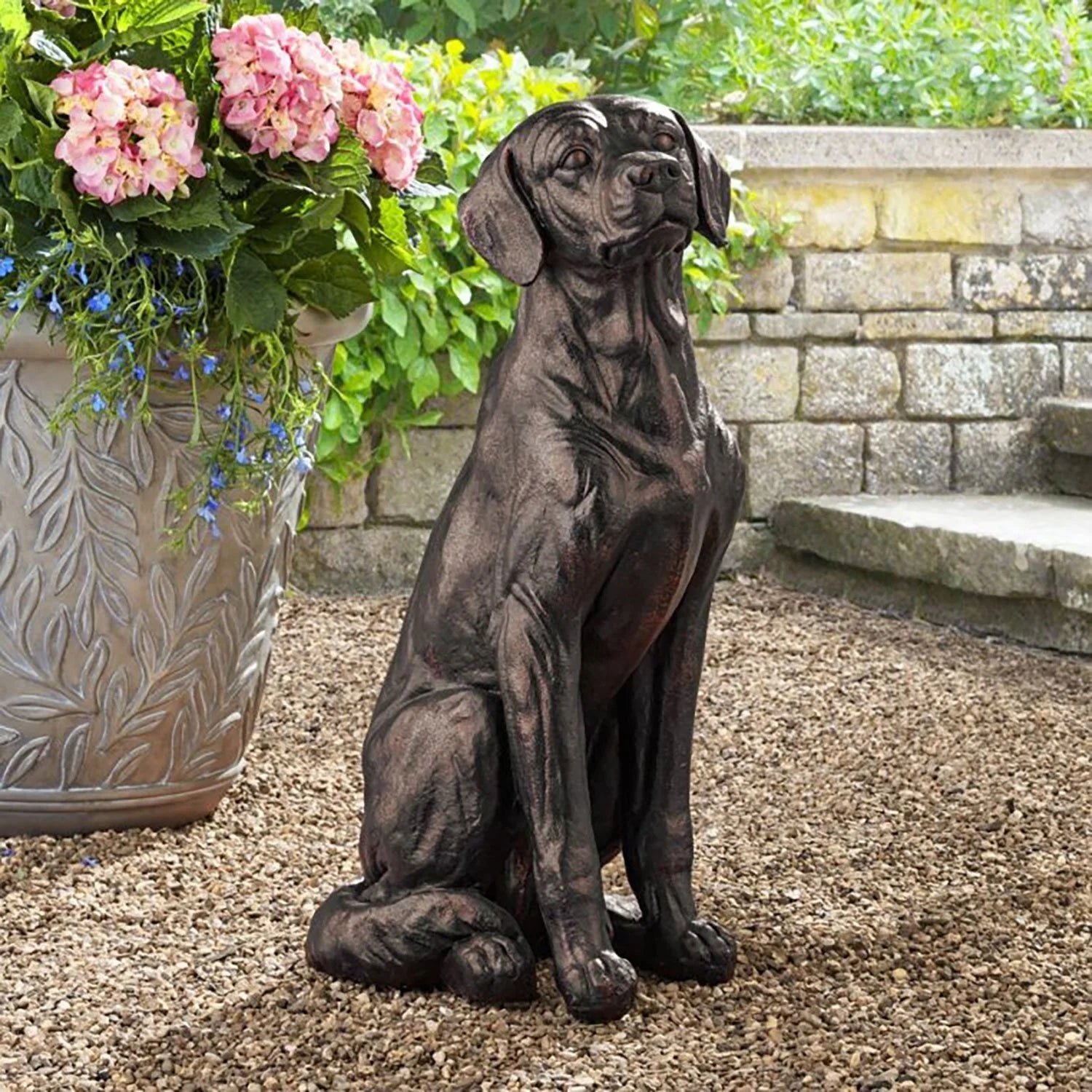 Member's Mark Sitting Labrador Dog Statue - Bellso