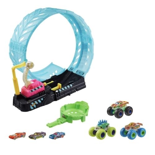 Hot Wheels Monster Trucks Epic Loop Challenge Playset - Bellso