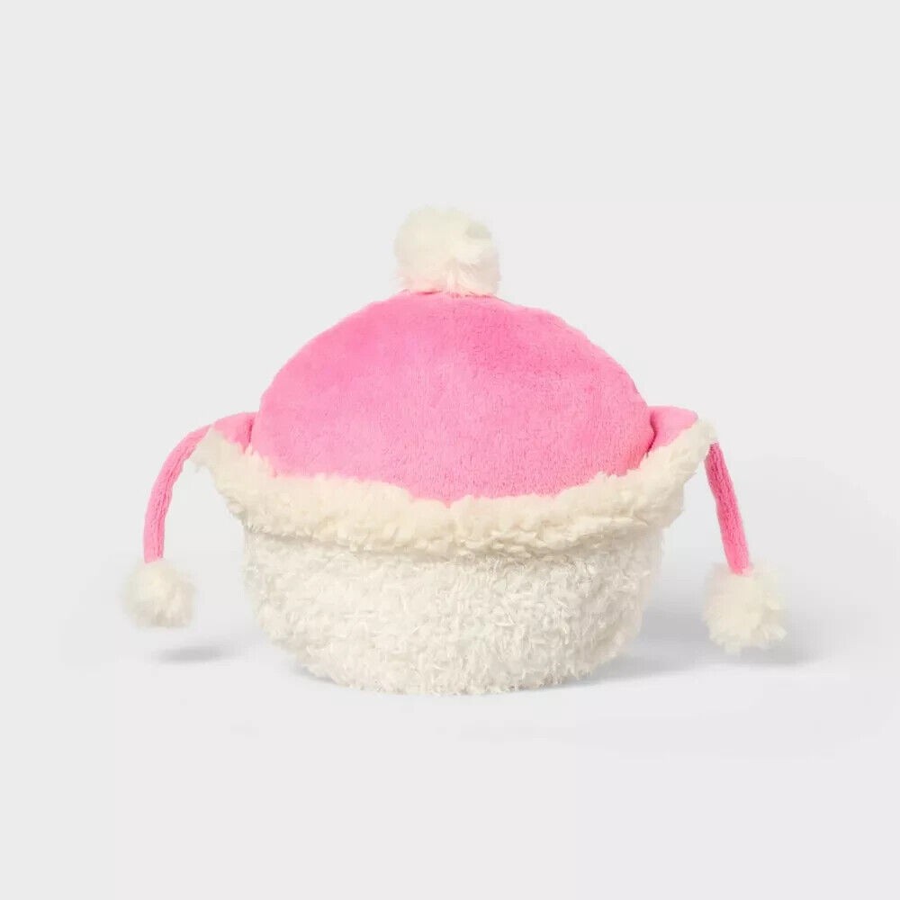 Gigglescape 6" Holiday Snowball with Pink Hat Soft Plush Toy - Bellso